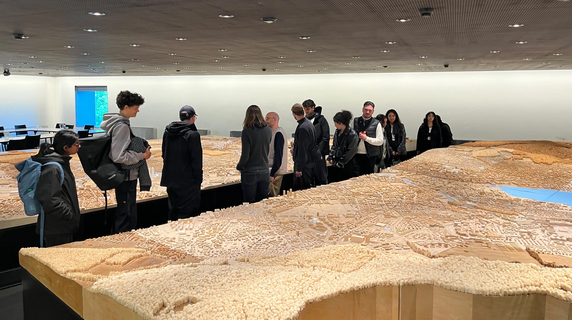 Sommersemester 2025 Exkursion Z&uuml;rich Stadtmodell